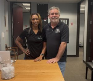 Dr. Jim Donoghue and Kay at Wellness Spa of Arden
